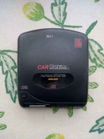 Lettore cd da tavolo e auto Sony CAR Discman D802K