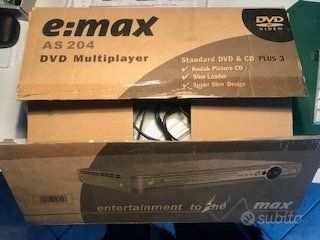 Lettore dvd amp cd plus 3 EMAX as 204