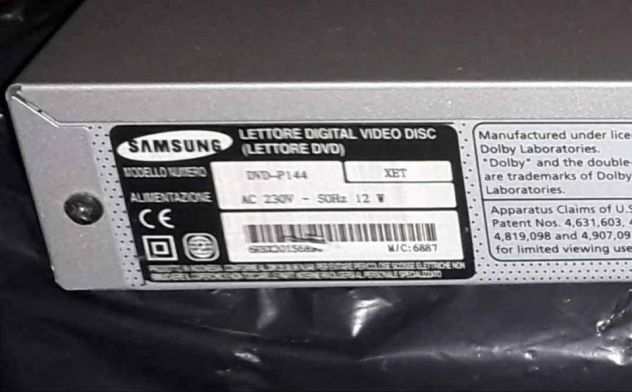 Lettore DVD Samsung