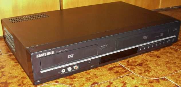 lettore SAMSUNG DVD V6600 VHS VCR COMBO COMBI VIDEOREGISTRATORE 6 HEAD