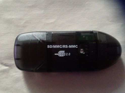 Lettore SDHC SD MMC USB 2.0 High Speed Memory