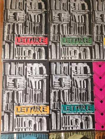 Letture. rassegna critica del libro e dello spettacolo - Lot with 16 issues - 19641968