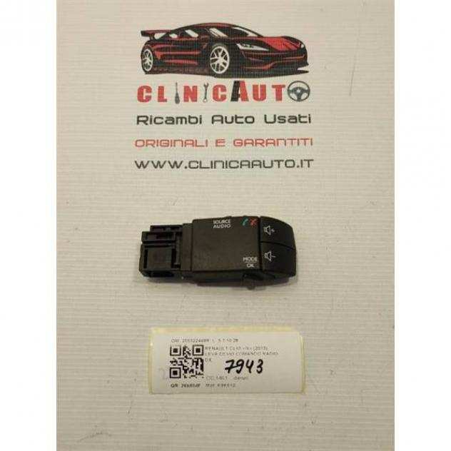 LEVA COMANDI AUTORADIO RENAULT Clio Serie 255522448R (0815)