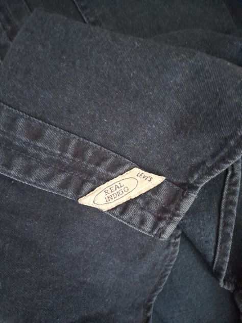 levis camicia in jeans real indigo