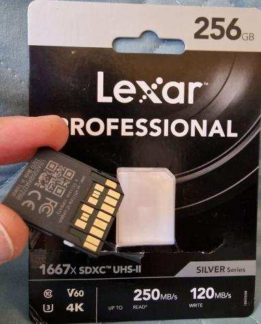 Lexar Professional Scheda SDXC UHS-II A2 da 256Gb