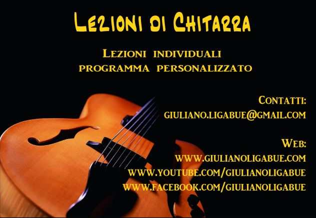 LEZIONI DI CHITARRA