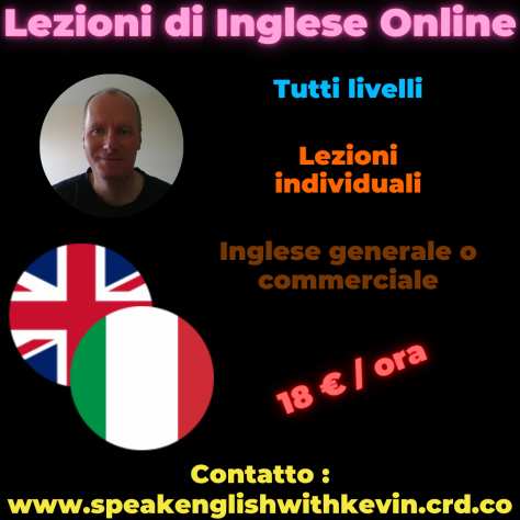 Lezioni di inglese online