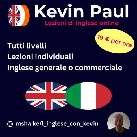 Lezioni di inglese online