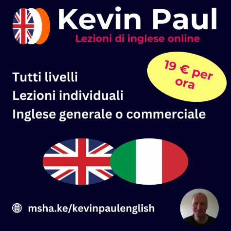 Lezioni di inglese online