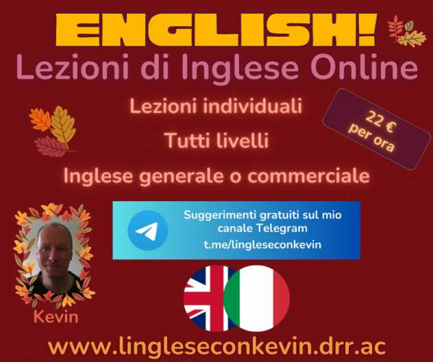 Lezioni di inglese online