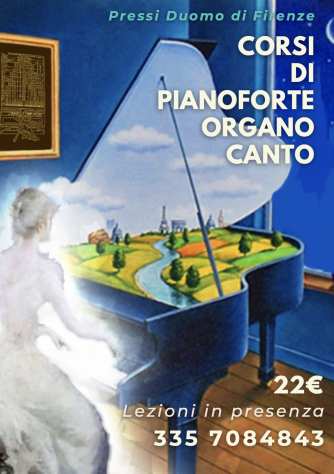Lezioni di Pianoforte, Organo, Canto
