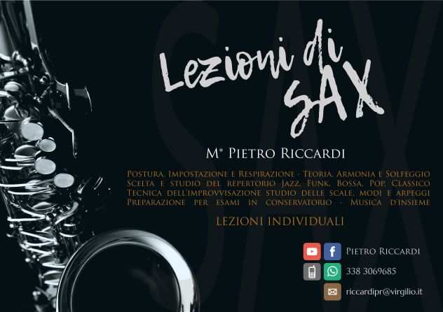 LEZIONI DI SAX