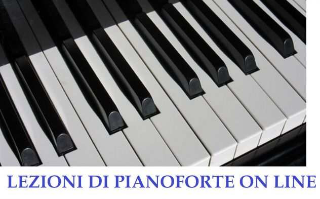 Lezioni professionali di pianoforte on line