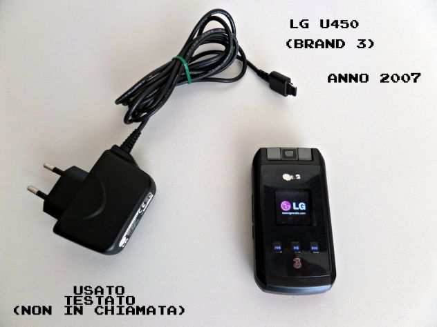 LG U450 (Brand 3) Anno 2007 Usato, funzionante