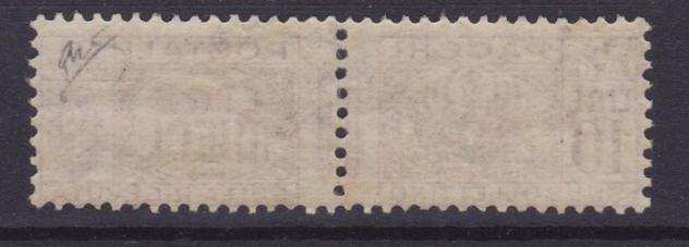 Libia italiana 19271937 - Pacchi Postali 10lire nuovo con gomma integra originale - Sassone n.23