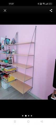 Libreria Espositore Ikea Artist in legno