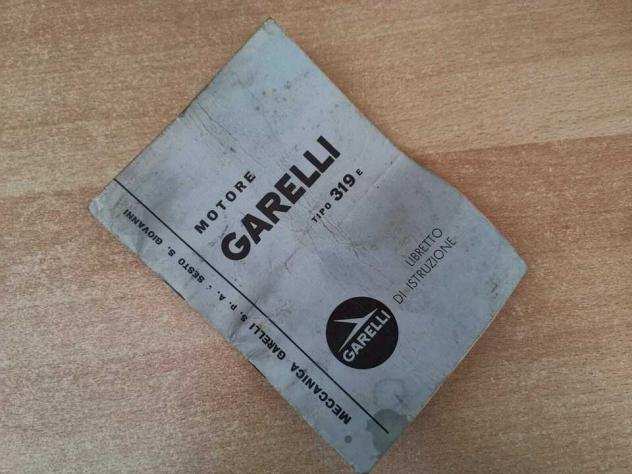 Libretto di Istruzione Motore Garelli 70 cc 3 v TIPO 319 E GR