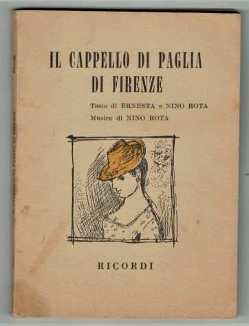 Libretto dOpera IL CAPPELLO DI PAGLIA DI FIRENZE