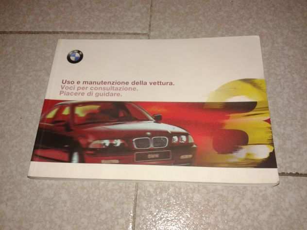 Libretto istruzioni BMW serie 3