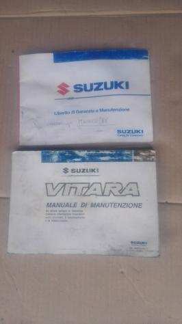 Libretto Uso e Manutenzione Suzuki VITARA 1988 1998
