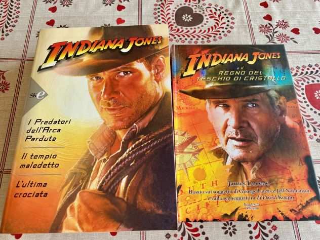 Libri di Indiana Jones tratti dai 4 film originali