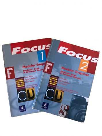 Libri di inglese Focus 1 e 2 manuali di lingua inglese