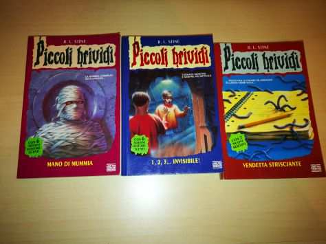 libri Piccoli Brividi in ottimo stato anni 90 come nuovi
