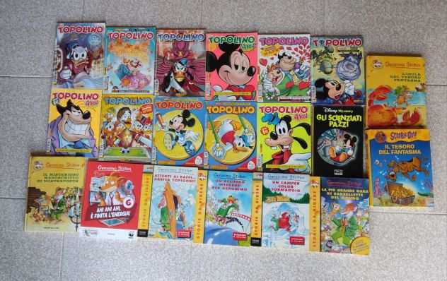 Libri topolino e Geronimo Stilton