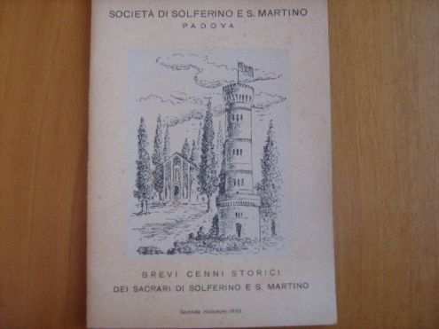 Libricino Societagrave di Solferino e S.Martino del 1955
