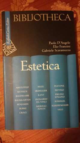 Libro bibliotheca estetica