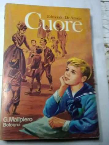 libro CUORE di E. De Amicis narrativa ragazzi an 1967