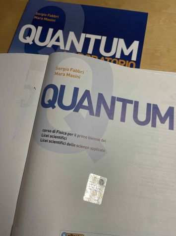 Libro di fisica ldquoQuantum  Quantum Laboratoriordquo biennio liceo scientifico