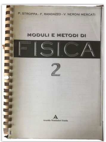 Libro di Fisica Moduli e Metodi di Fisica 2