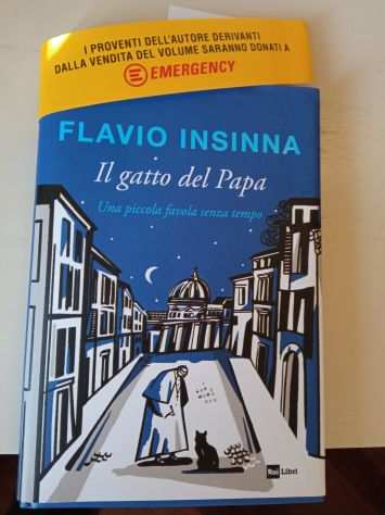 libro di Flavio Insinna Il gatto del papa
