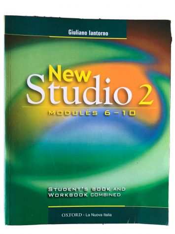 Libro di Inglese New Studio 2 corso manuale inglese
