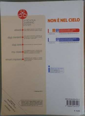 Libro di religione Non egrave nel cielo 9788835047513