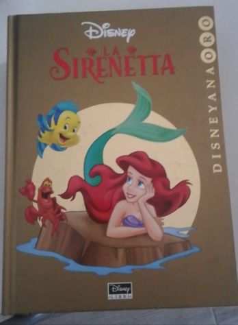 Libro Grande Disneyana Oro La Sirenetta