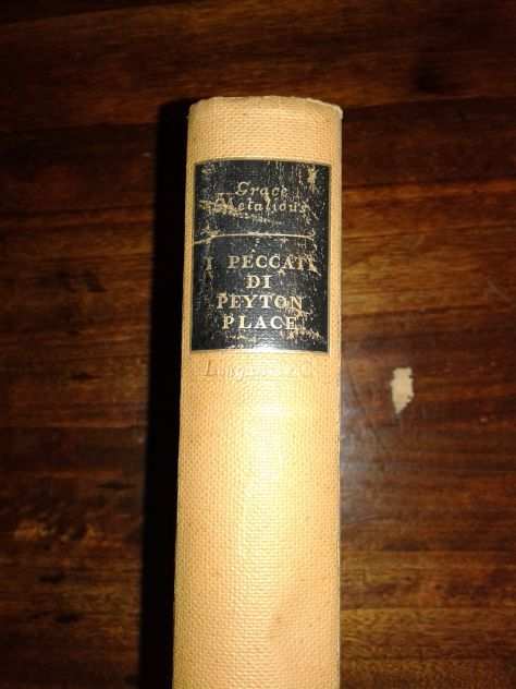 Libro I PECCATI DI PEYTON PLACE Anno 1957