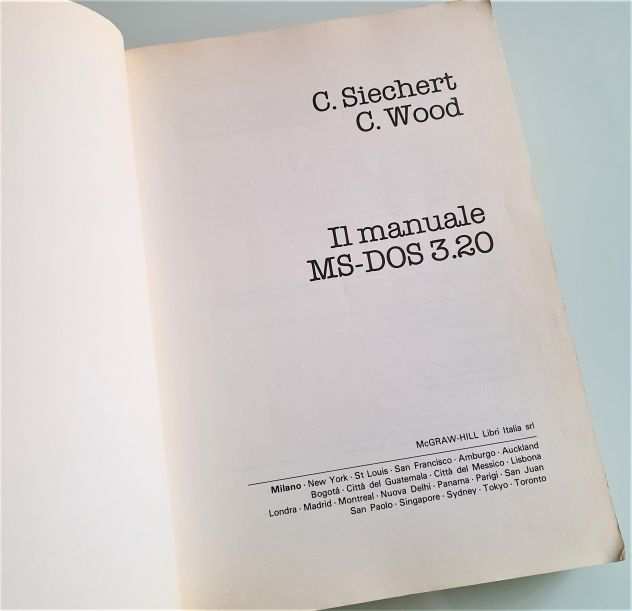 Libro Il manuale MS-DOS 3.20