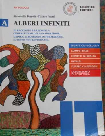 Libro italiano Alberi infiniti AB scuole superiori