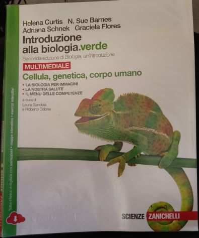Libro scolastico Introduzione alla biologia.verde - Zanichelli