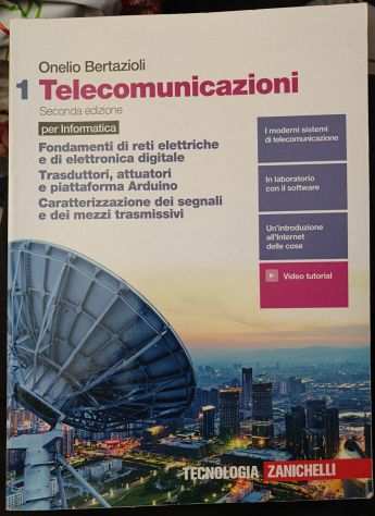 Libro scolastico Telecomunicazioni per informatica 1 - Zanichelli