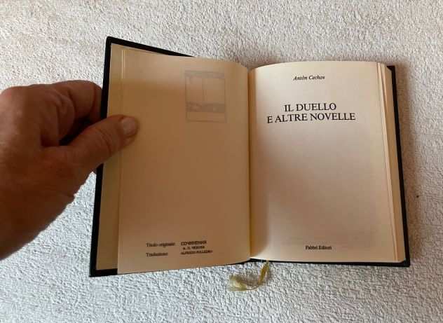 Libro tascabile Il duello e altre novelle A.Cechov Fabbri Editore