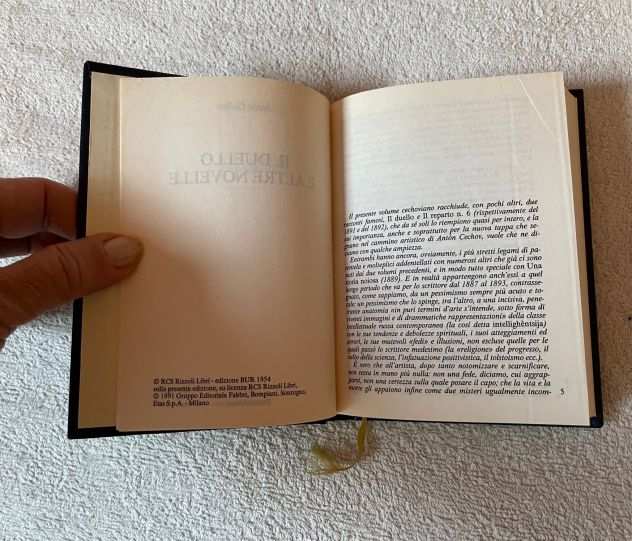 Libro tascabile Il duello e altre novelle A.Cechov Fabbri Editore