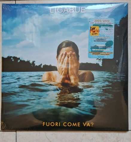 Ligabue - Fuori Come Va (2022) 2xLP AZZURRO MARMO, EDIZIONE NUMERATA