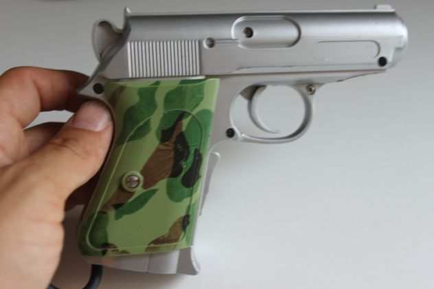 Light Gun pistola compatibile G-CON PS1 Scorpion retrogaming Tv tubo catodico