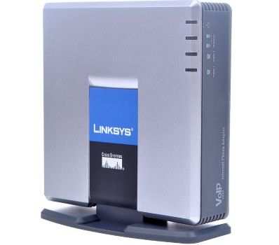 Linksys PAP2T - Adattatore telefonico VoIP Gateway VoIP Telefono Internet Adatta