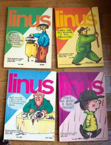 LINUS rivista italiana di fumetti (anni 8090)