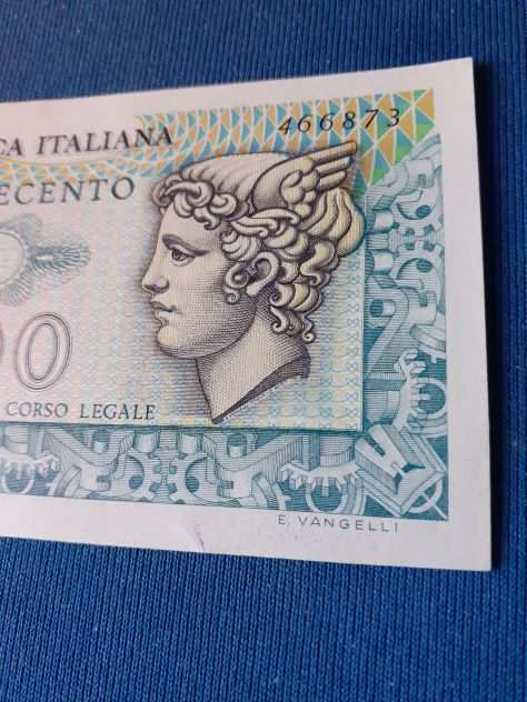 Lire 500 Italia 1976 2 Banconote Testa di Mercurio