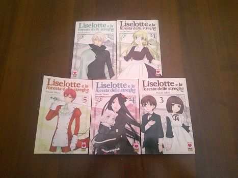 liselotte e la foresta delle streghe(planet shojo, panini comics, 2016-2017)